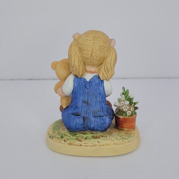 Vintage Set HOMCO Home Interiors Denim Days 1985 RETIRED - Picture 6 of 14